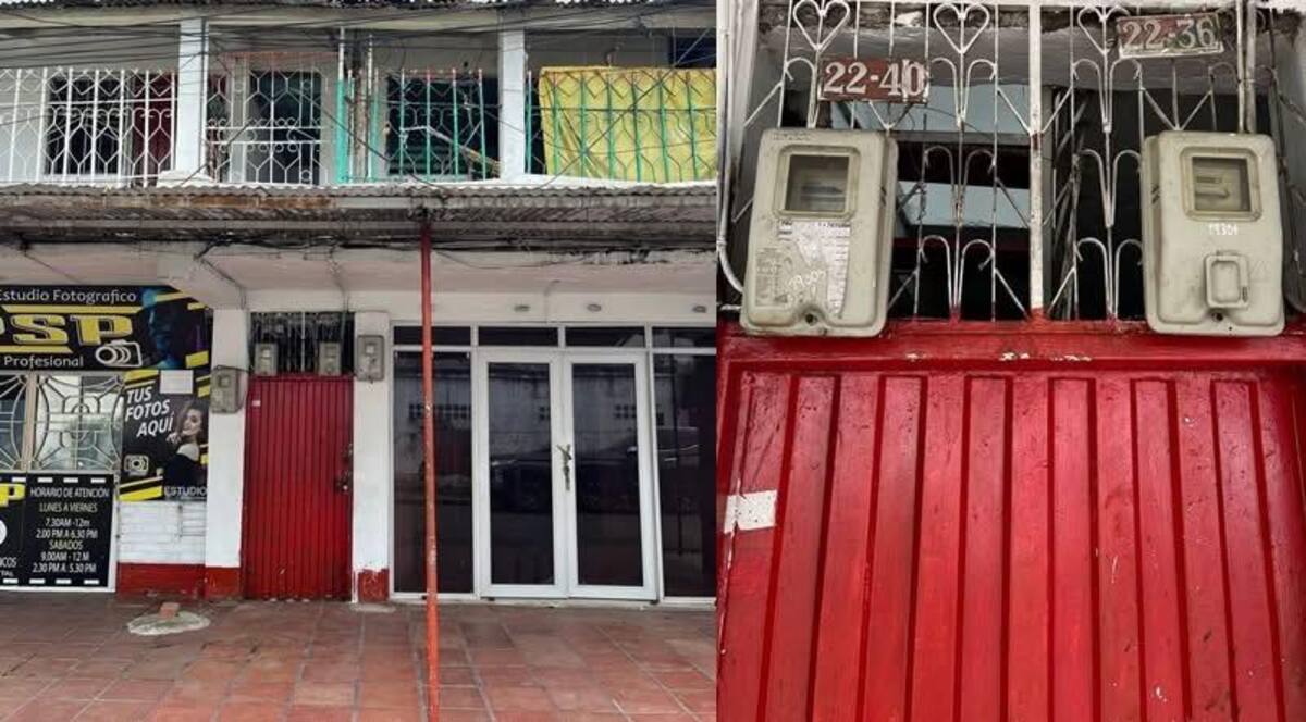 Lugar del homicidio en Arauca. // Foto de redes sociales