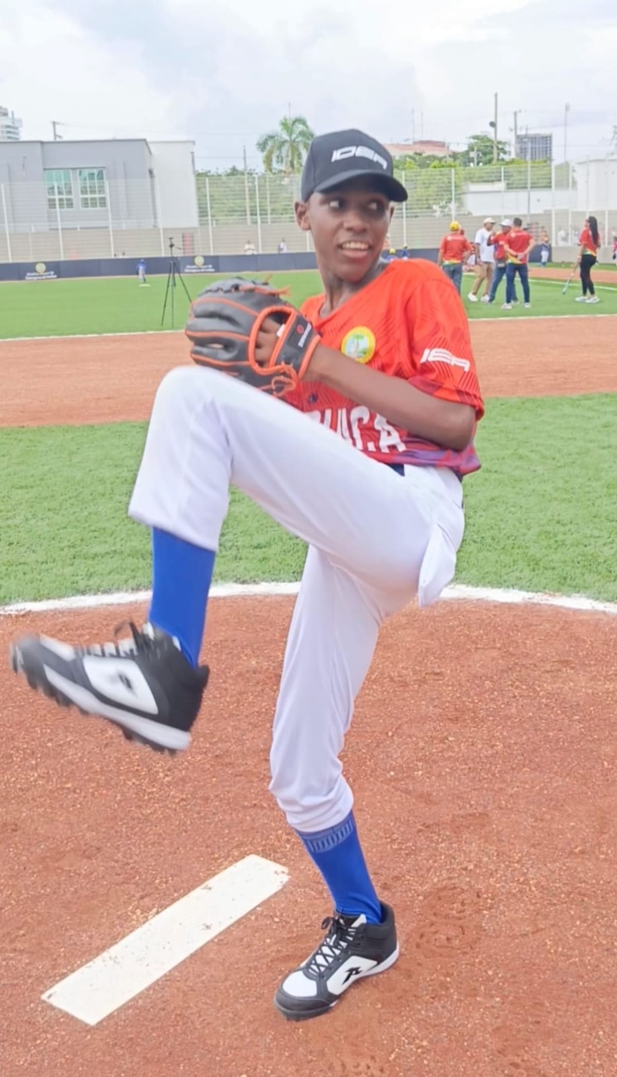 Luis Darío Blanquicet, talento de béisbol, nacido en Bocachica. //CARLOS CABALLERO EL UNIVERSAL