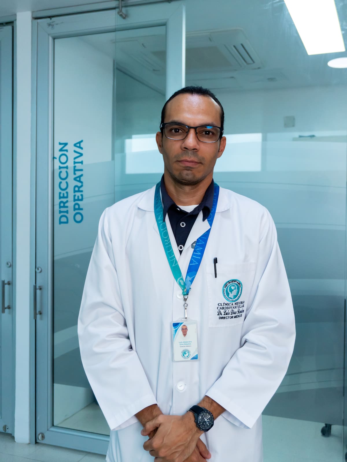 Luis Alejandro Díaz Rosales, director médico de Neurodinamia. //Diego Fierro.