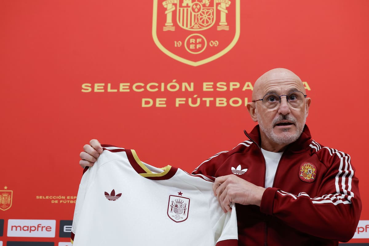 Luis de la Fuente, seleccionador español. //Foto, EFE: Zipi Aragon