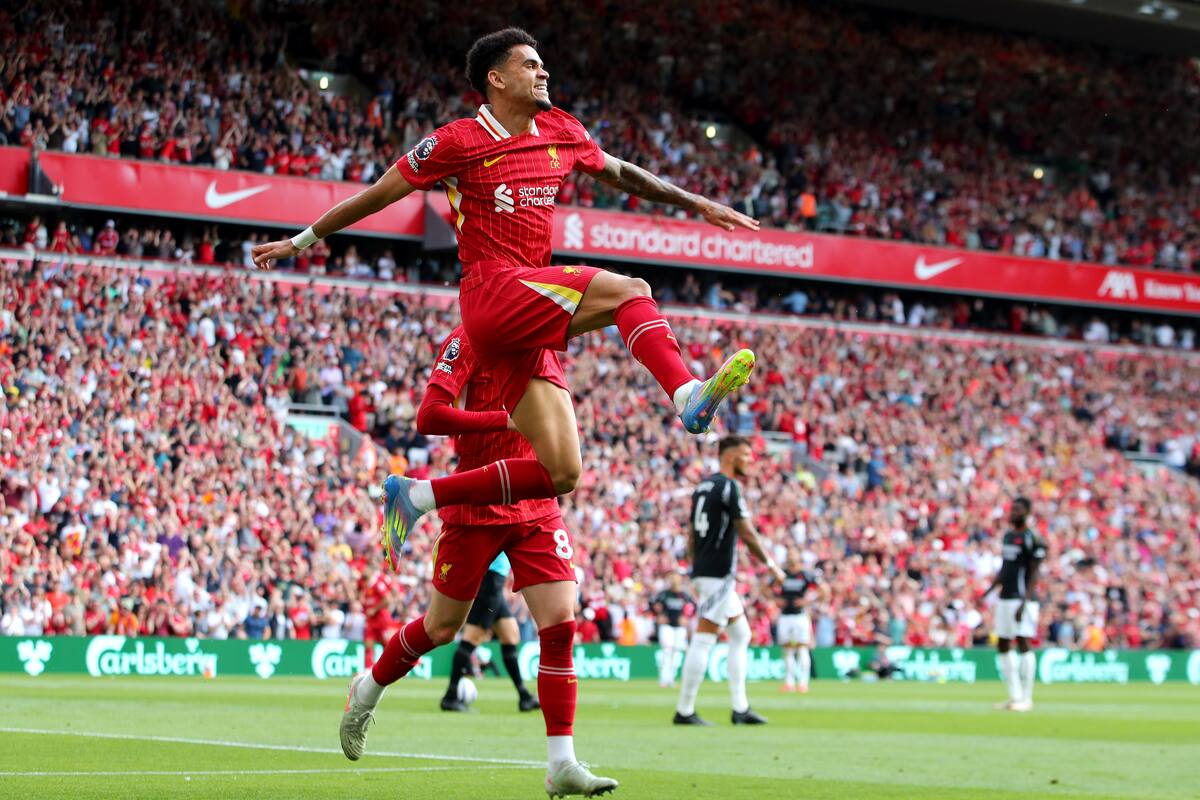 Luis Díaz marcó ante Arsenal y logró tremendo récord en su carrera