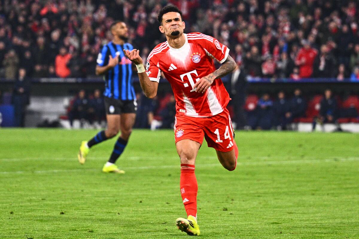 Luis Díaz viene de convertir un golazo con Bayern Múnich en la Champions League. //Foto, AP: Tom Weller/dpa