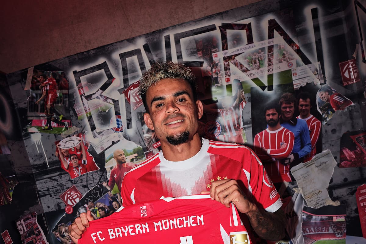 ¡A la venta!, esto cuesta la camiseta de Luis Díaz con el Bayern Múnich
