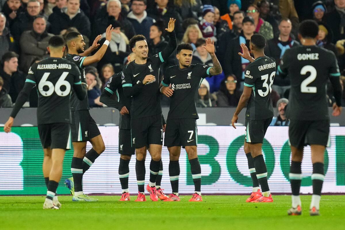 Con un Luis Díaz intratable, Liverpool cierra el año con goleada