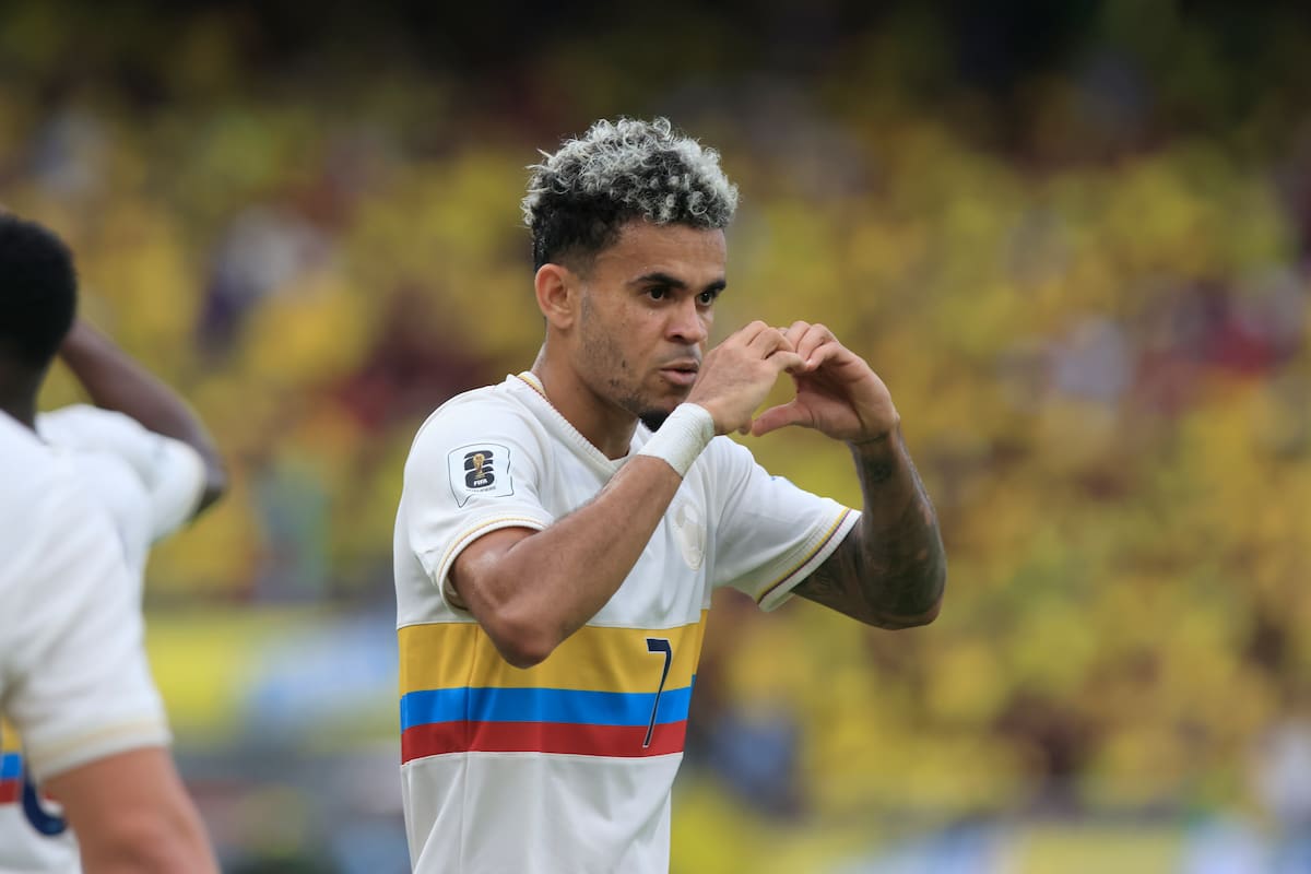 Luis Díaz anotó el segundo tanto de Colombia ante Chile. //EFE