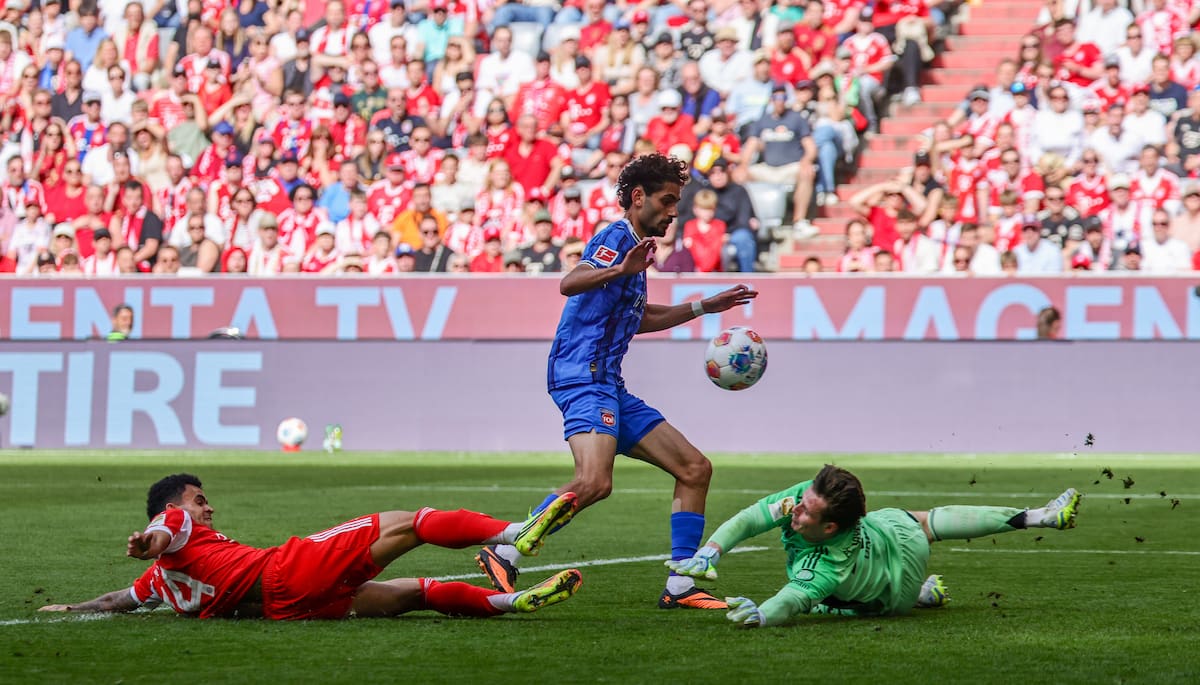 Luis Díaz jugó 45 minutos en el empate entre FC Bayern Munich y 1. FC Heidenheim en la fecha 32 de la Bundesliga. //Foto, EFE: RONALD WITTEK