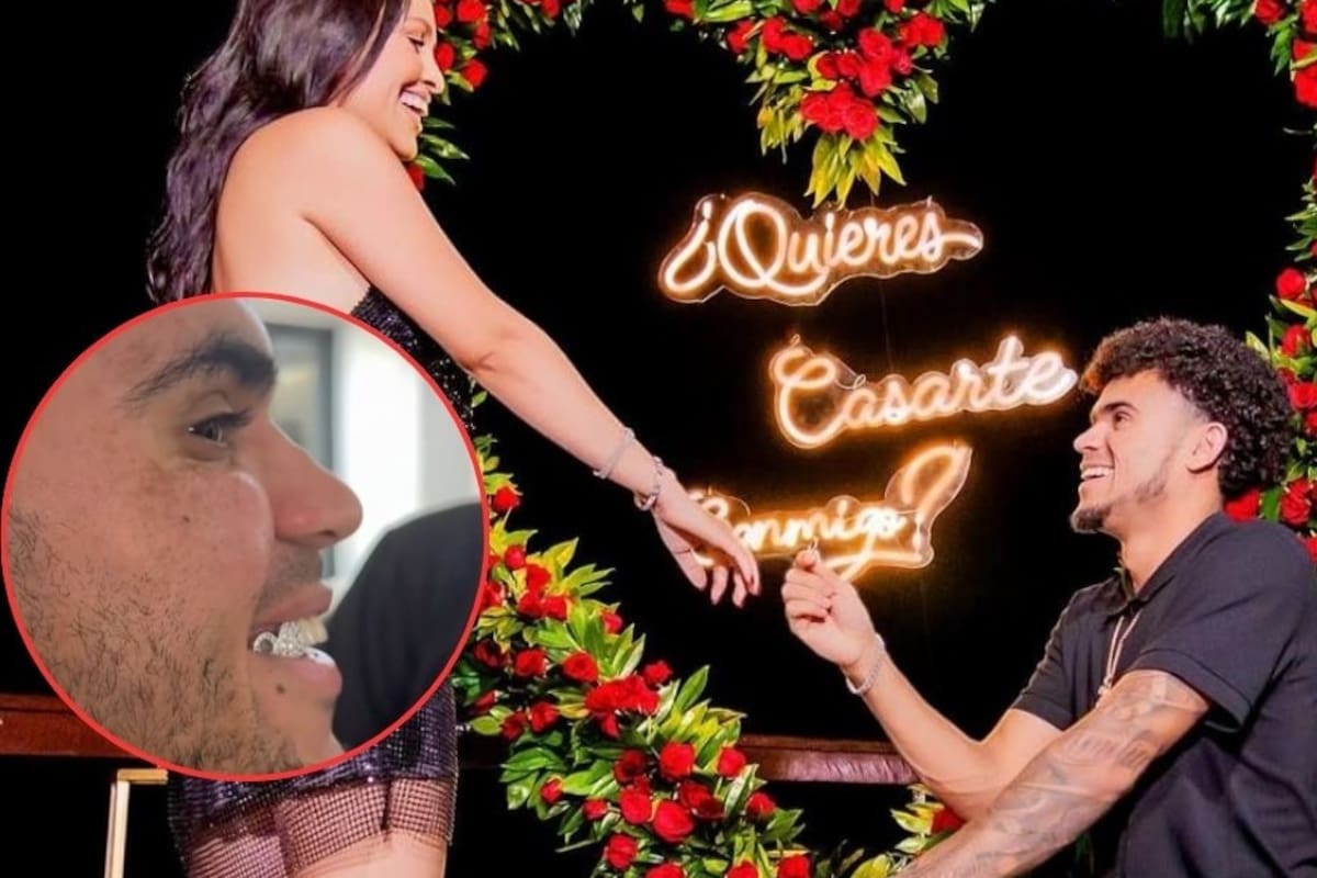 Como Diomedes: Lucho Díaz se puso diamantes en los dientes para su matrimonio