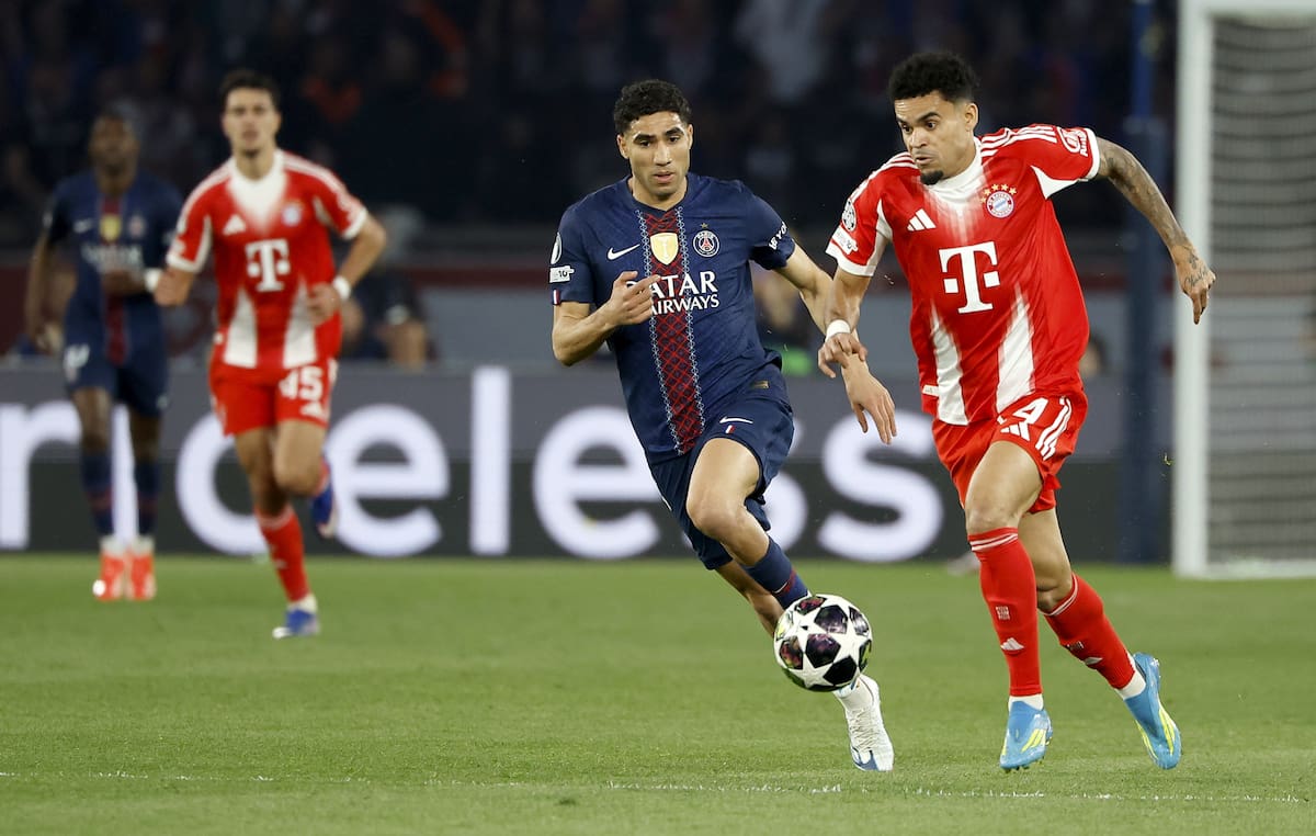 PSG y Bayern Múnich disputan una pareja llave en las semifinales de la Champions League. //Foto, EFE: YOAN VALAT