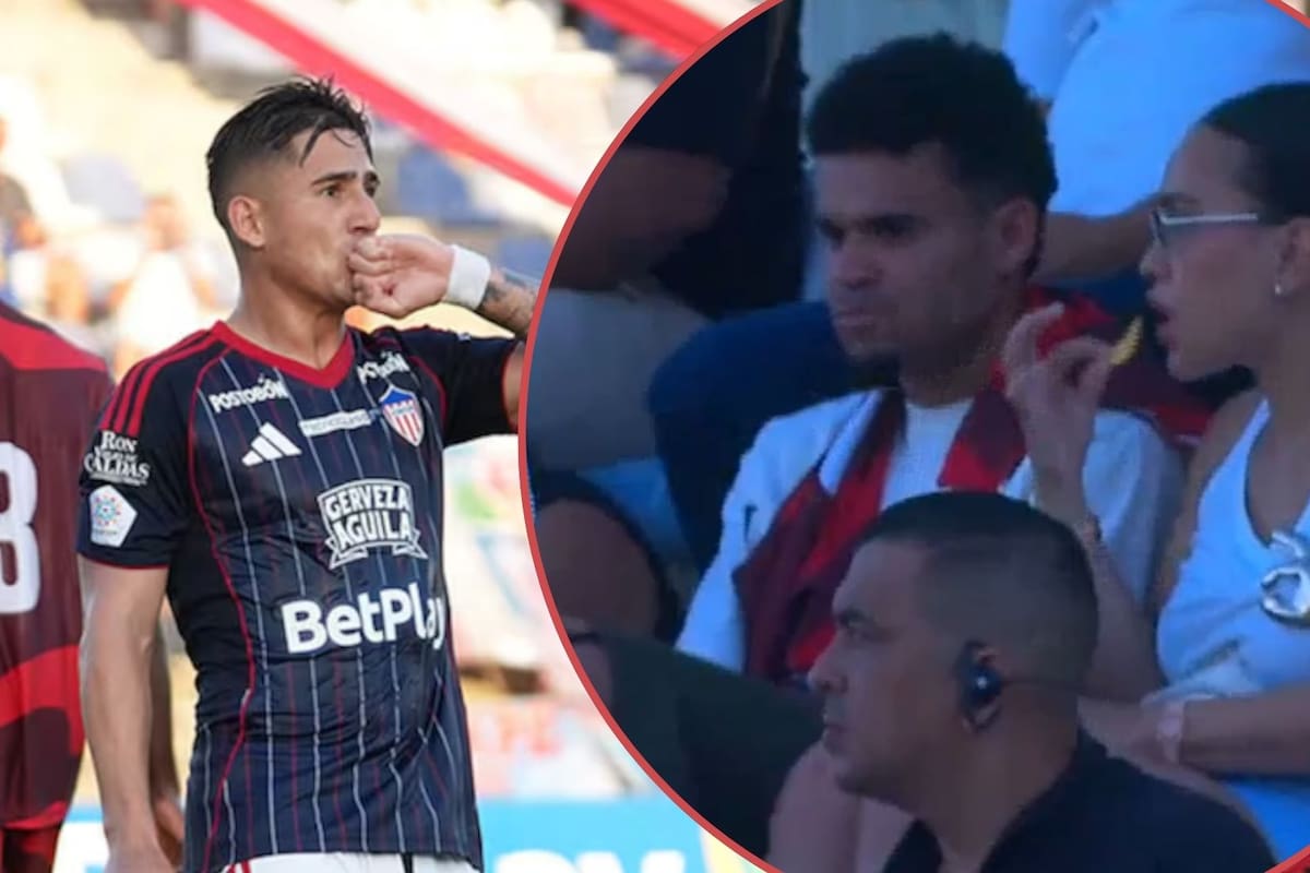 Luis Díaz estuvo presente en el Romelio Martínez: vio la eliminación de Junior
