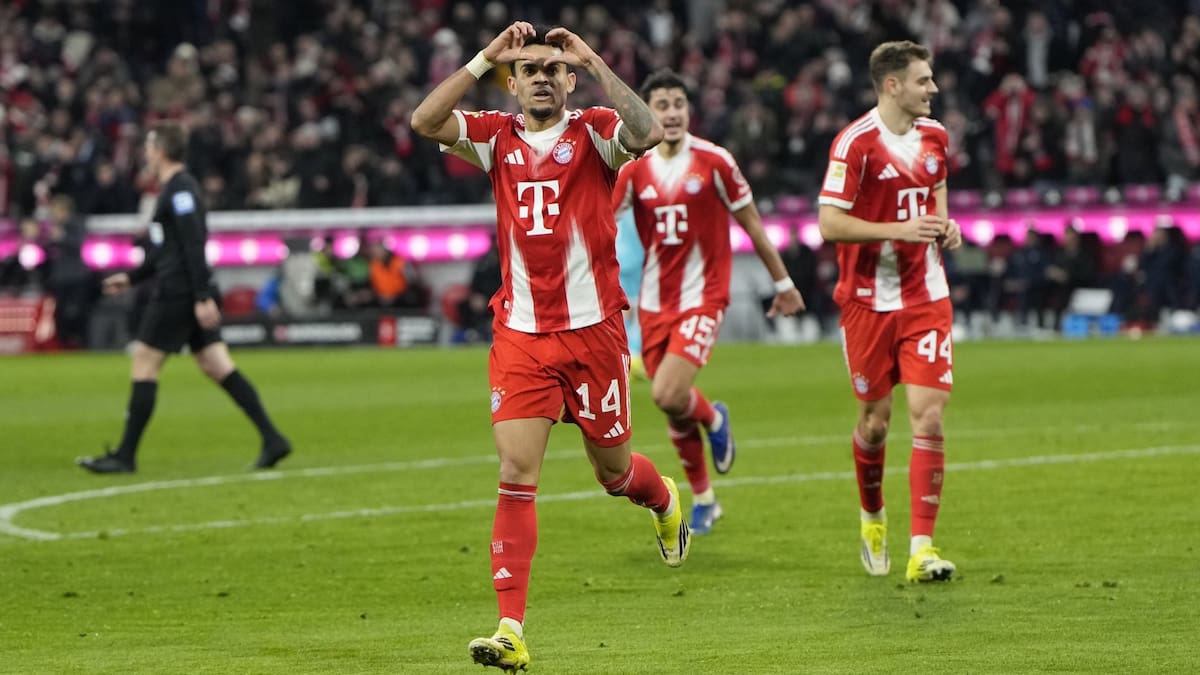 Luis Díaz viene brillar con Bayern Múnich en la Bundesliga. //Foto: Bayern Múnich.