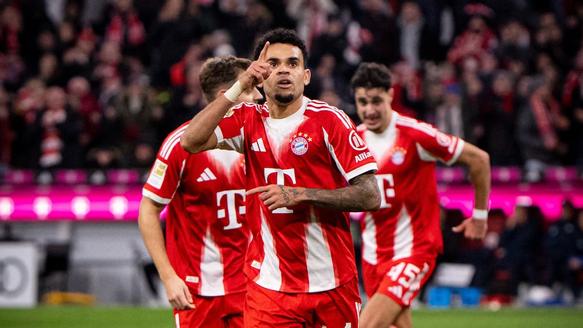 Luis Díaz cumple con su mejor temporada en Europa, con el poderoso Bayern Múnich de Alemania. Foto: Bayern Múnich.