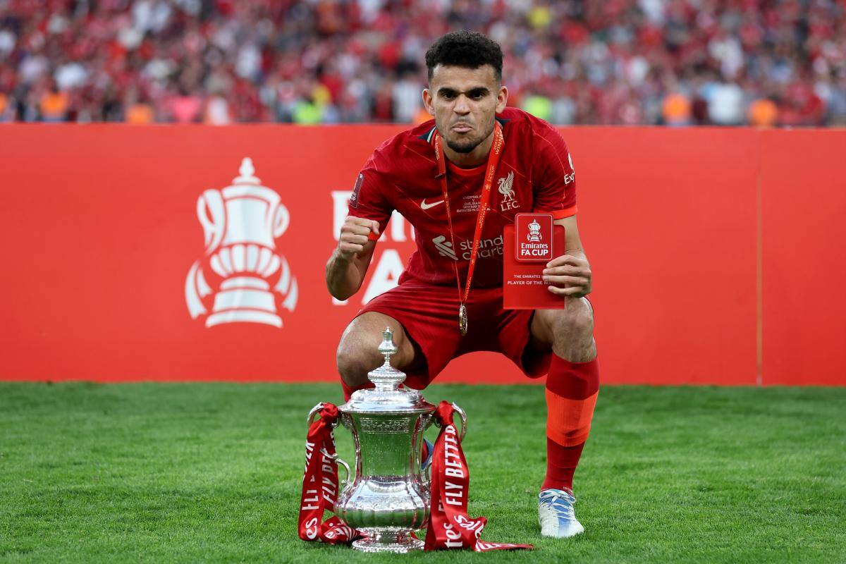 Luis Díaz, mejor jugador de la final de la FA Cup