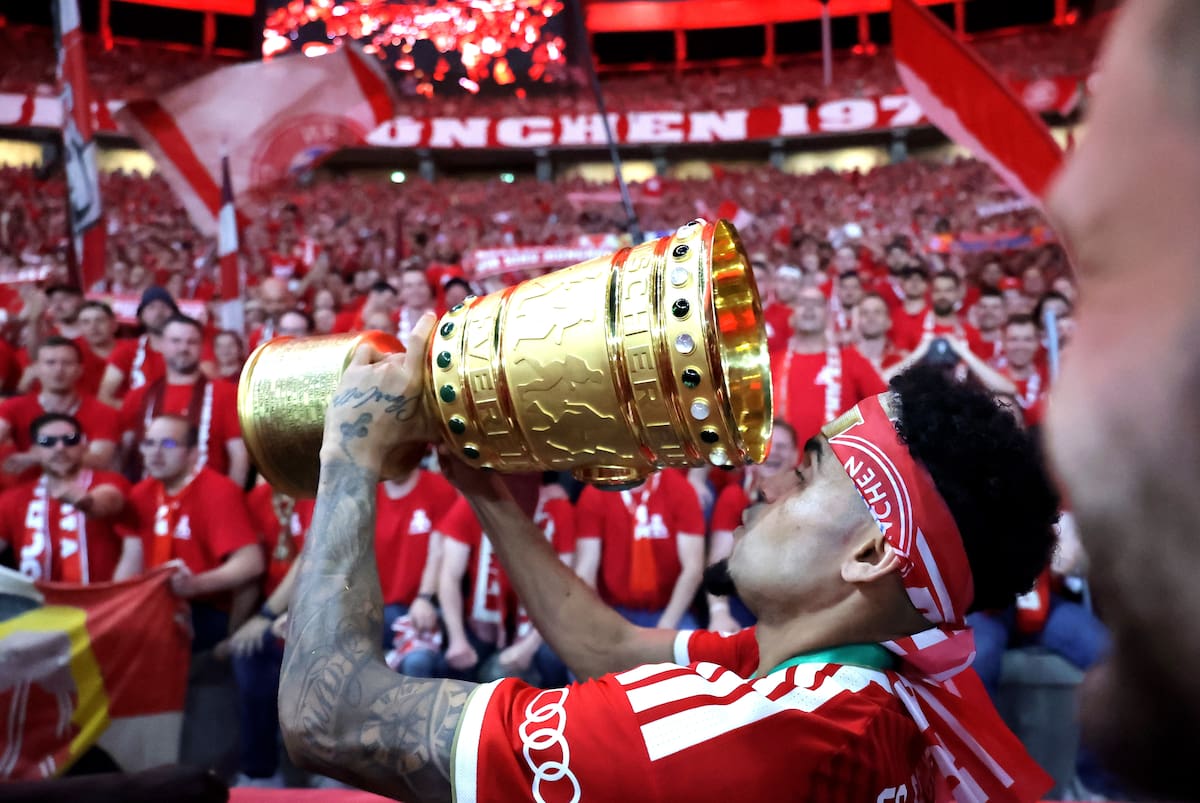 Luis Díaz cerró una temporada de ensueño con Bayern Múnich en su primer campaña. //Foto, EFE: CHRISTOPHER NEUNDORF