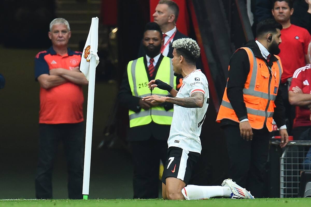 Premier League: Liverpool, con Luis Díaz y Salah, golea al Manchester United