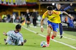 Luís Díaz brilló ante Costa Rica y sigue escalando entre goleadores históricos