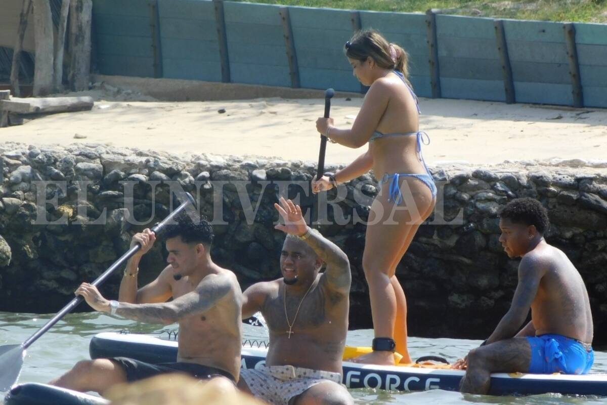 Galería: las mejores fotos de Luis Díaz en sus vacaciones en Cartagena