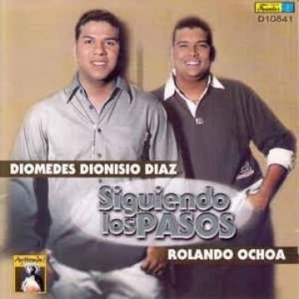 La portada del sencillo 'Siguiendo los pasos' de Diomedes Diaz y Rolando Ochoa. //Foto: IG @diomedesdionisiodiaz3