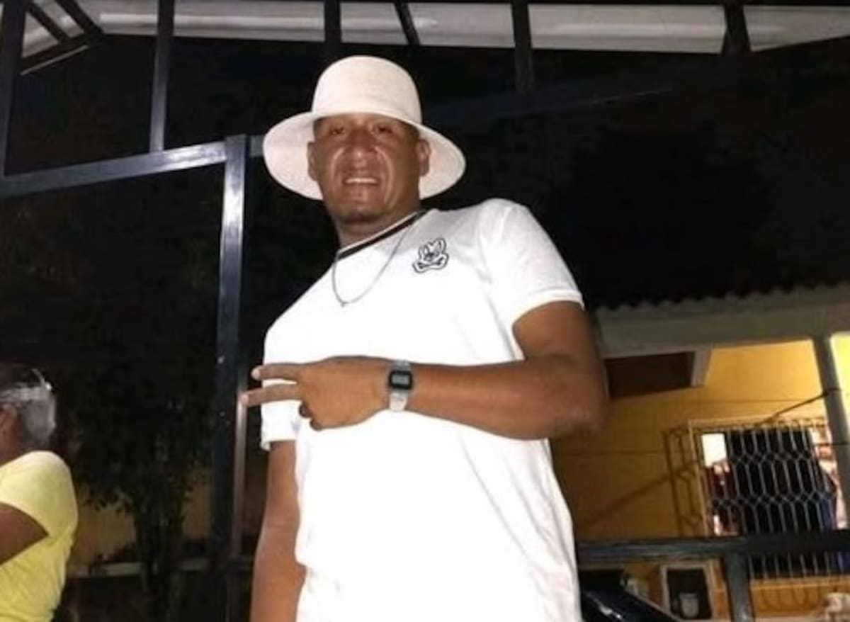 Luis Felipe Ramos Jiménez, asesinado en el barrio El Paraíso, de Turbaco. //FOTO TOMADA DE FACEBOOK.