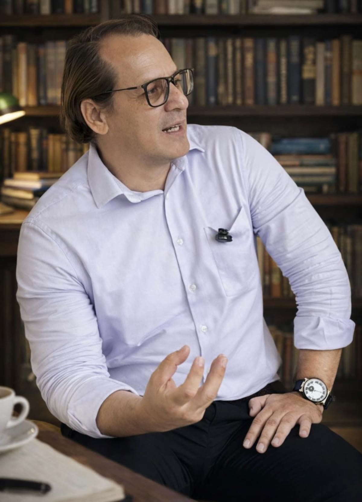 Luis Felipe Vásquez Aldana, escritor. //Foto: Cortesía.