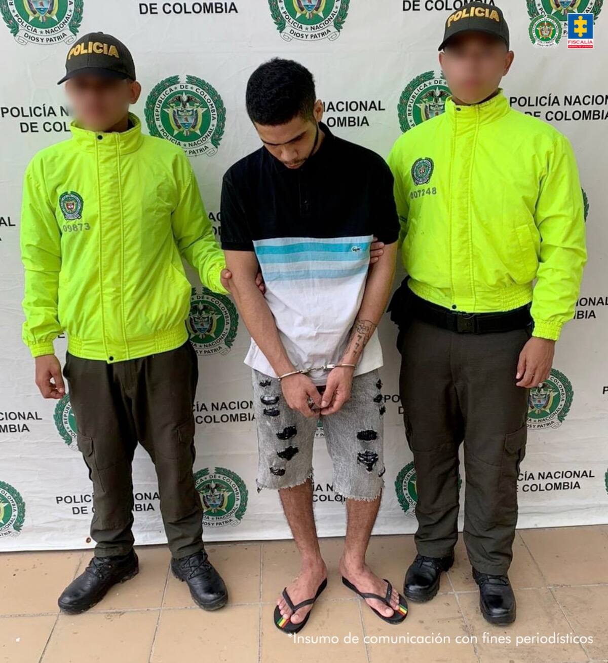 Luis Fernando Galán Gómez, judicializado por el homicidio de una pareja en un lavadero de autos en el barrio El Bosque.