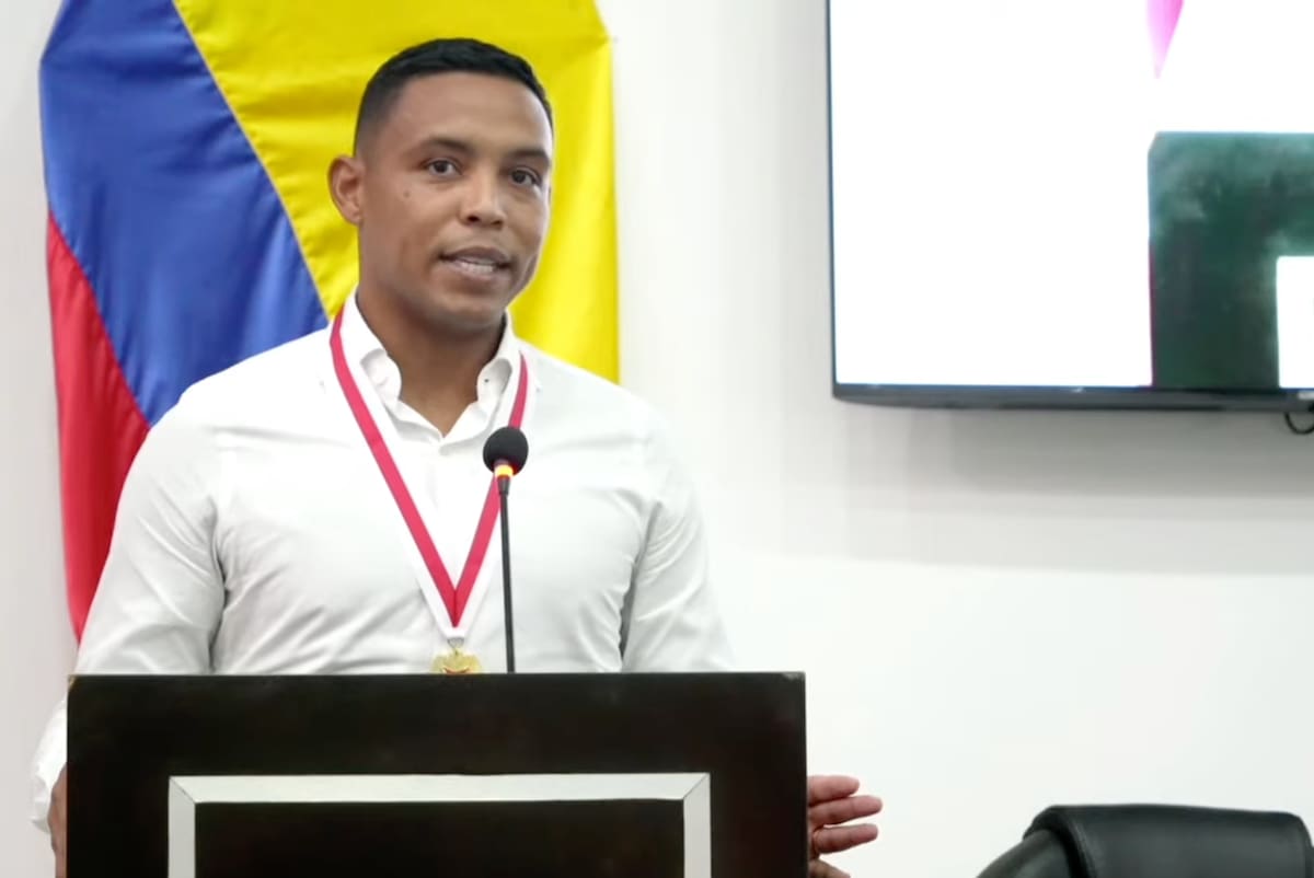Luis Fernando Muriel durante su intervención en la Asamblea Departamental del Atlántico.//Cortesía ADDA.