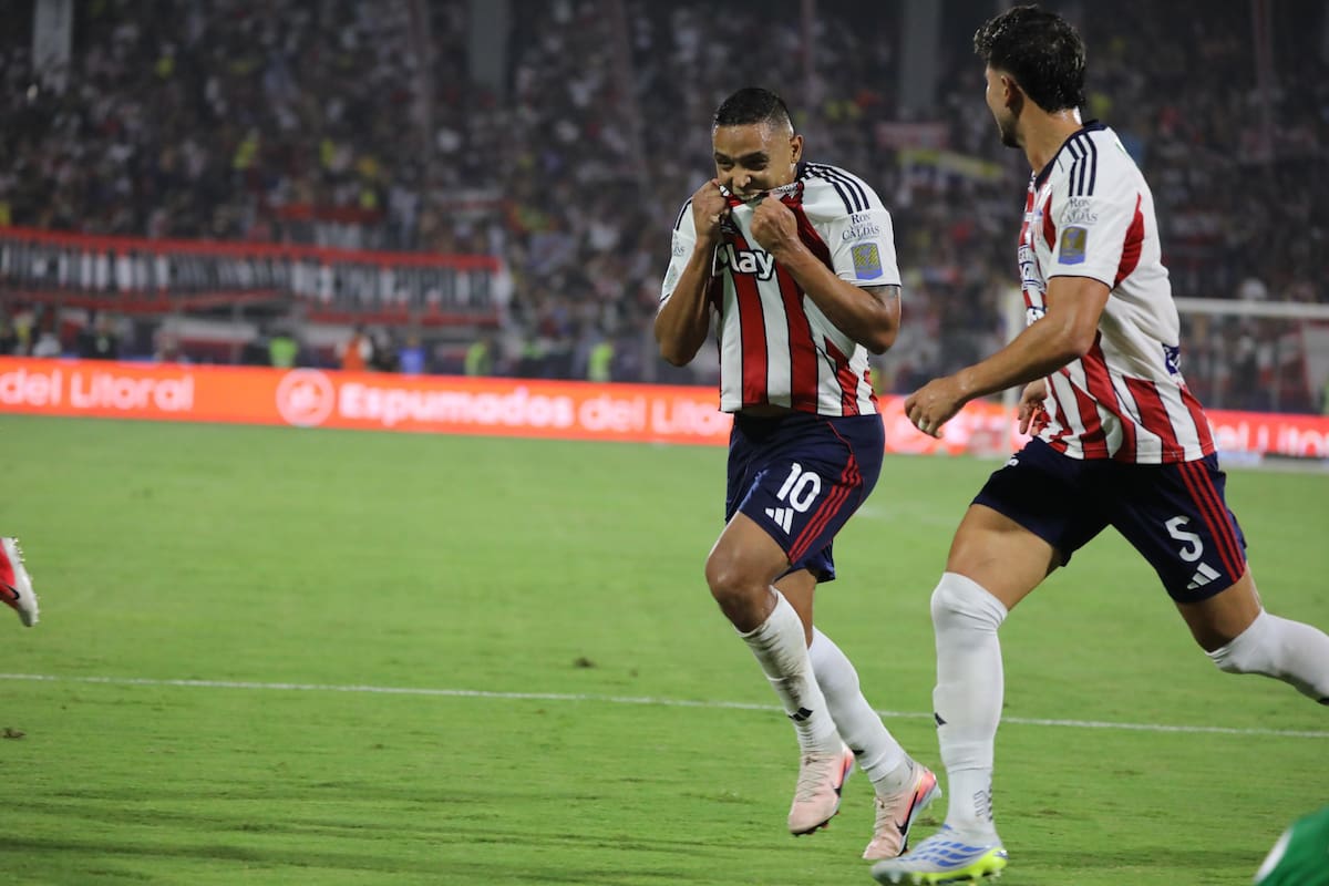 Luis Fernando Muriel fue la figura en el partido de ida de la final de la Liga Betplay contra Atlético Nacional. //Foto, Colprensa: Jairo Cassiani