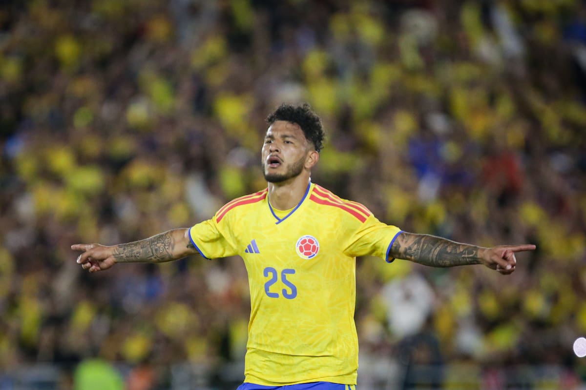 Luis Suárez marcó el primer gol de Colombia ante México en partido amistoso