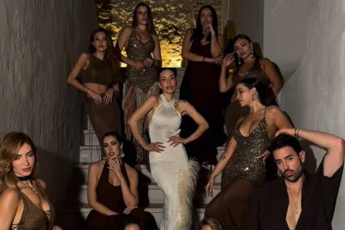 Luisa Fernanda W comenzó su despedida de soltera en Cartagena con inesperada invitada