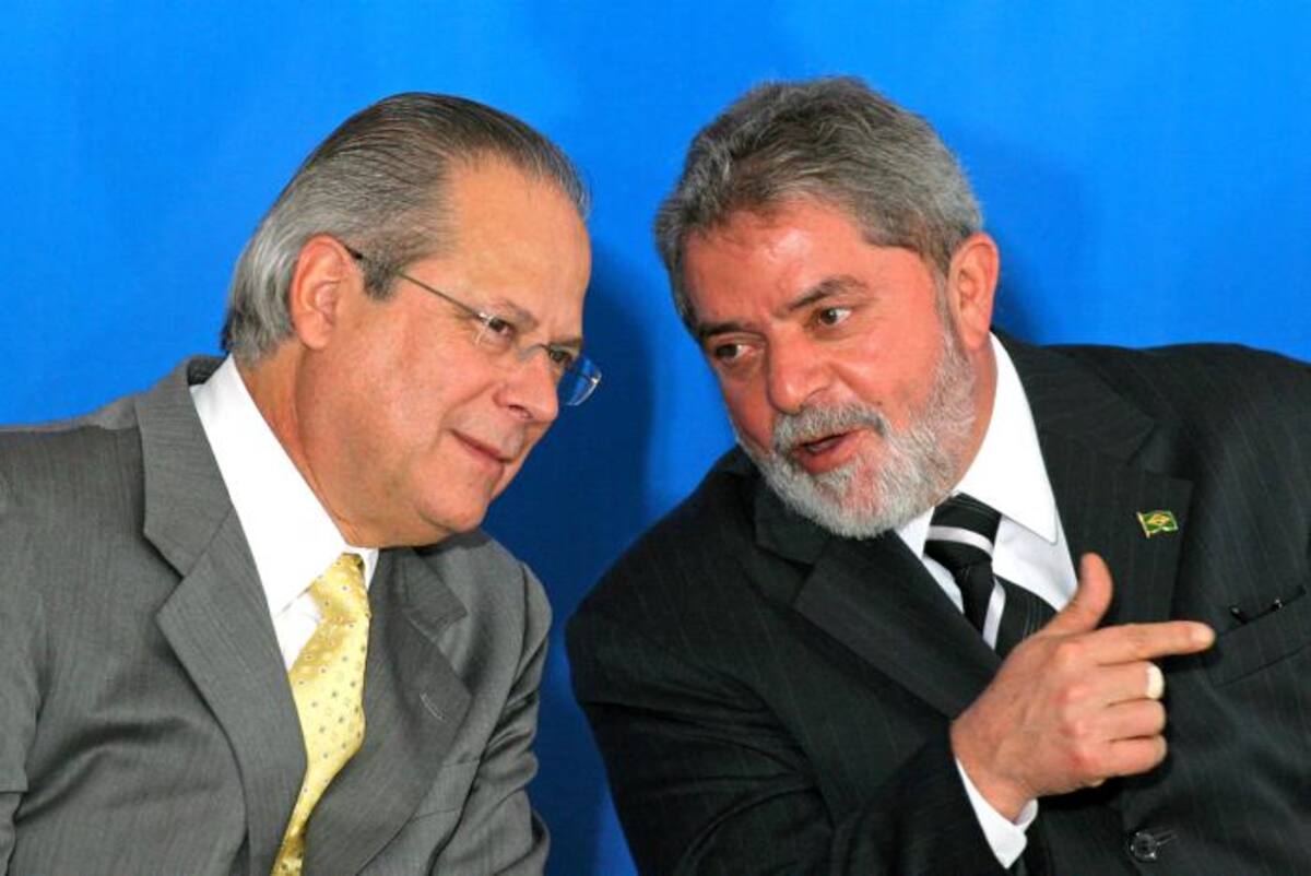 Dirceu fue varias veces presidente del PT fundado por Lula y coordinador de la campaña que por primera vez llevó al poder al carismático líder obrero. AP ERALDO PERES