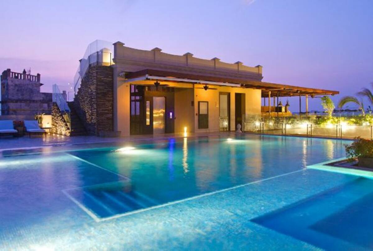 El hotel fue inaugurado hace tres años en una antigua casona colonial del siglo XVI en el centro amurallado de Cartagena. Cortesía.
