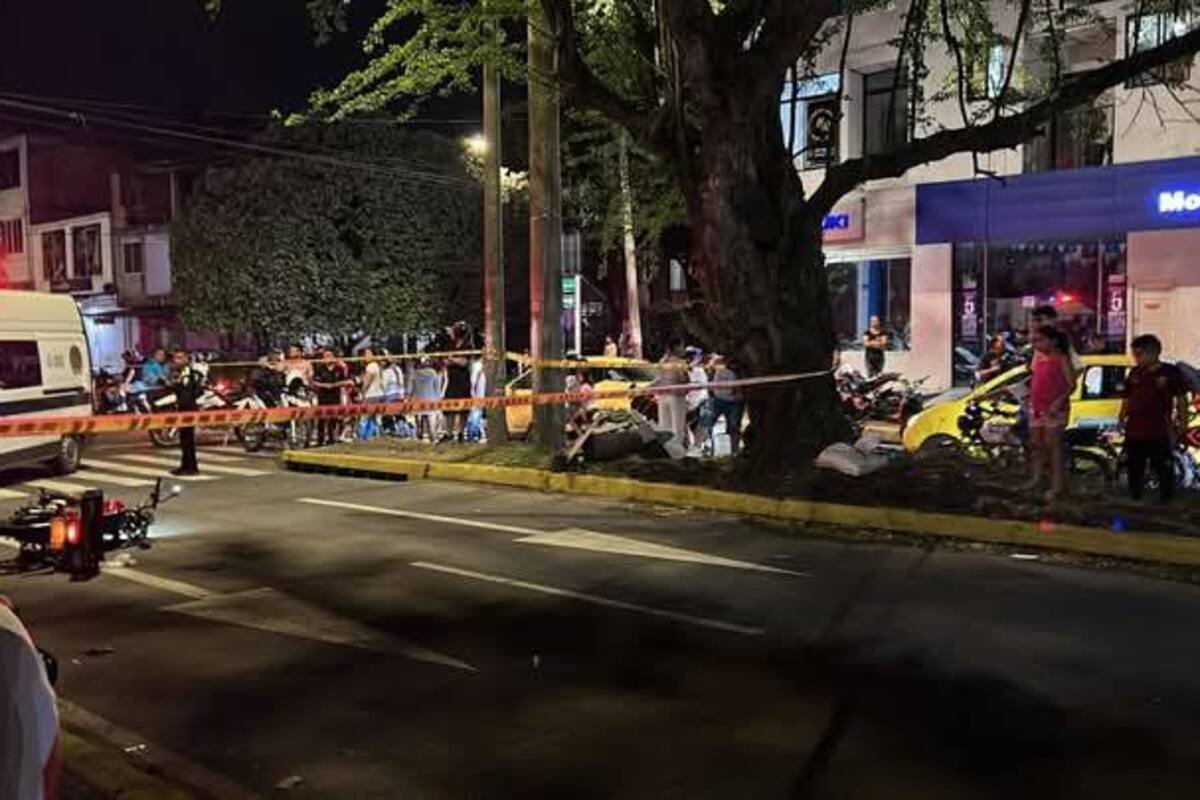 Trágico accidente: mujer de 49 años murió tras chocar en moto con su nieto