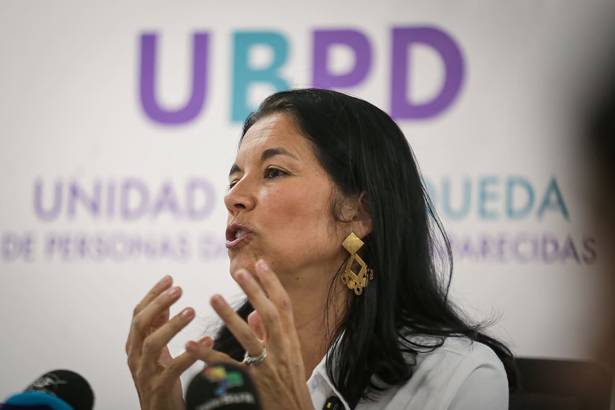 Luz Janeth Forero Martínez, directora general de la Unidad de Búsqueda de Personas dadas por Desaparecidas (UBPD). // Foto: Colprensa