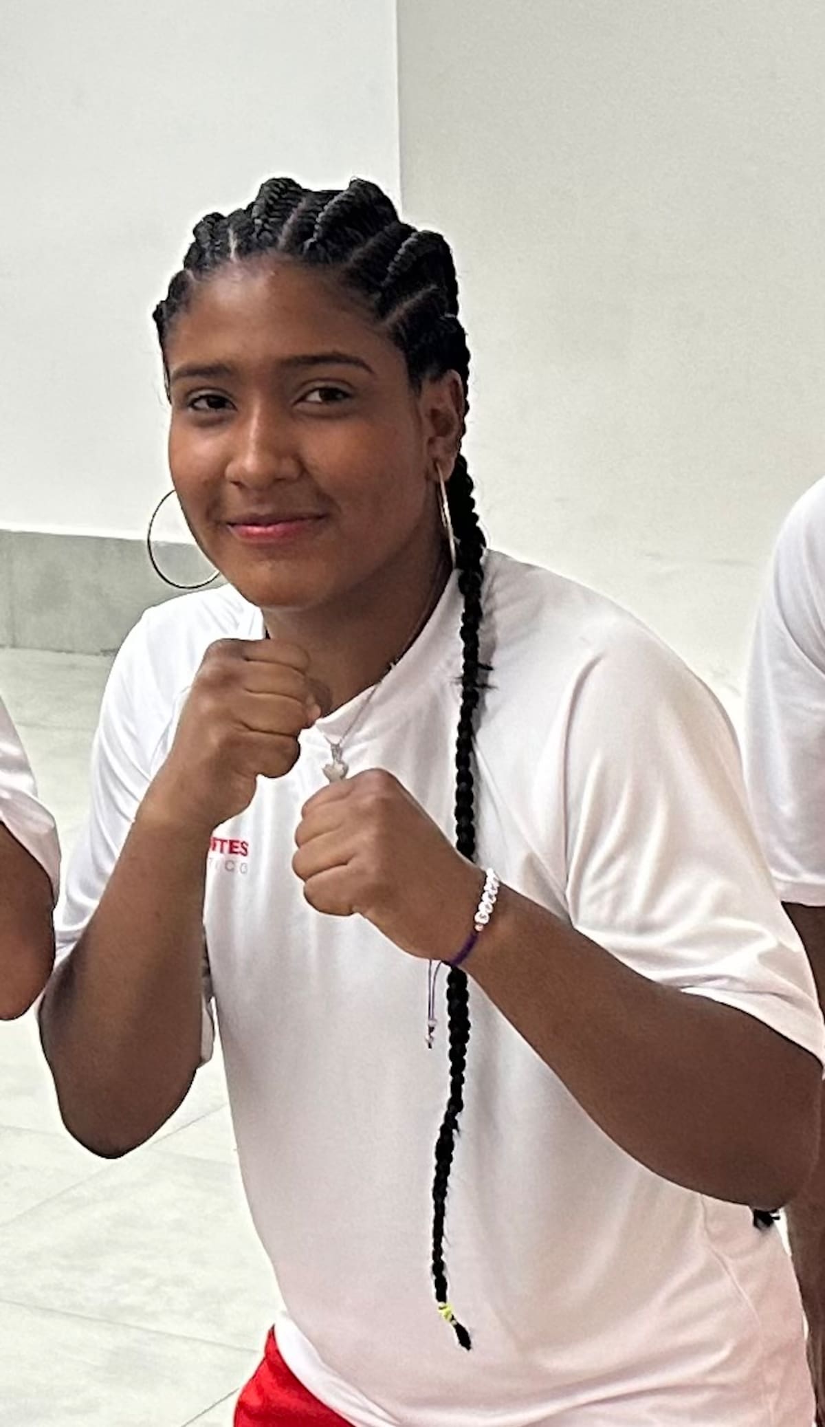 Luzmery Julio, boxeadora del Atlántico. //EL UNIVERSAL.