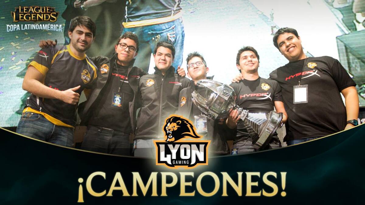 Equipo Lyon Gaming Cortesía