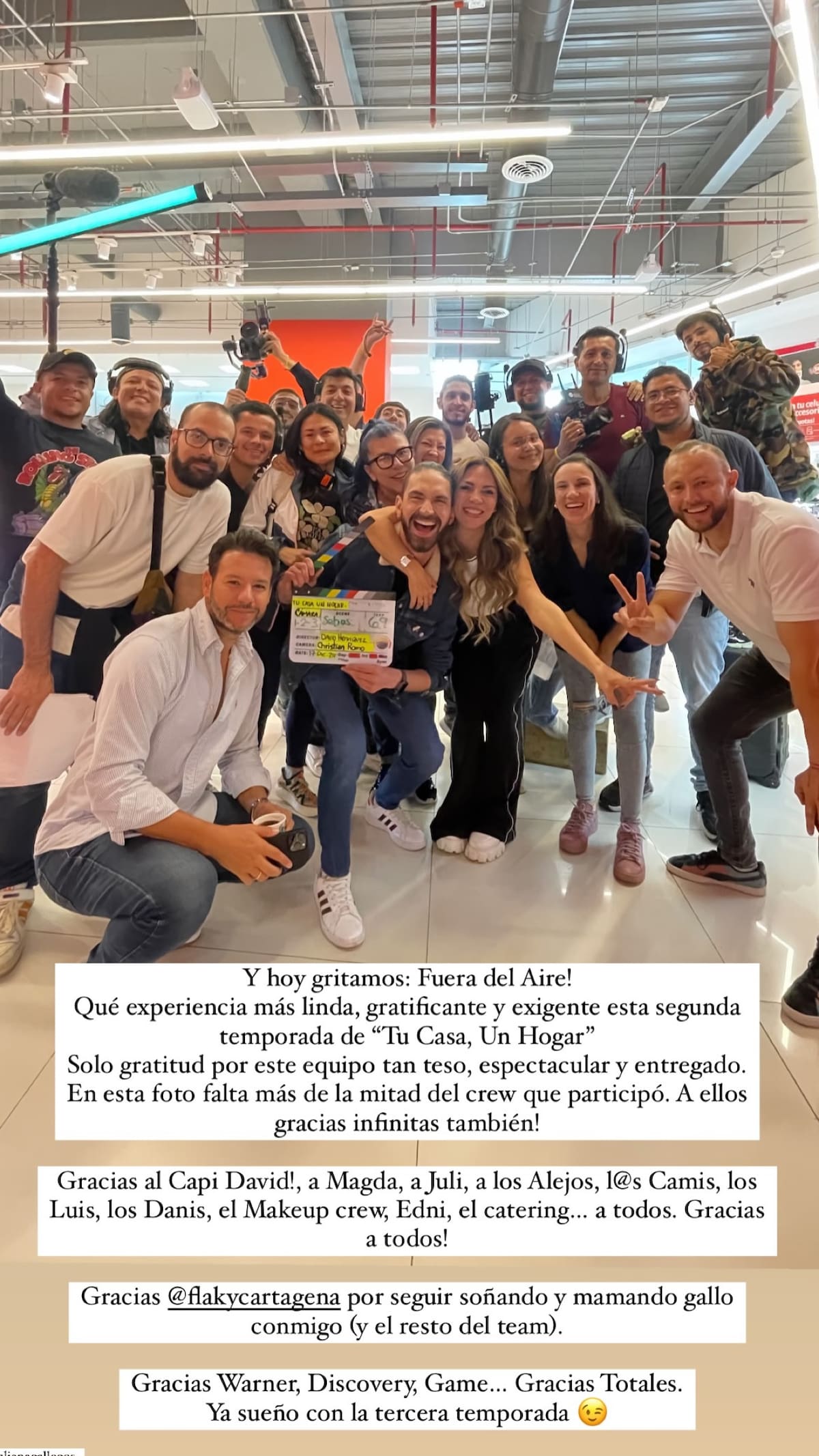 Mabel Cartagena es la conductora del programa 'Tu casa, un hogar'. //Foto: tomada de Instagram.