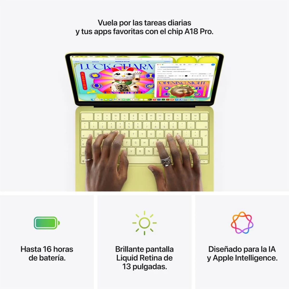 MacBook Neo. // sitio oficial de MAC