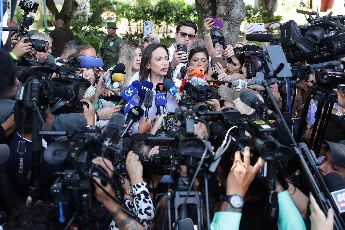 María Machado: “A todos los testigos, tienen derecho a llevarse el acta”