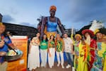Fotos: Estas son las macrofiguras para las Fiestas de Independencia de Cartagena