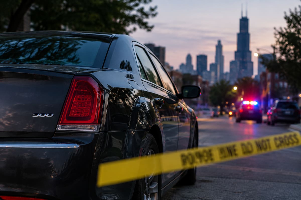 Madre busca su carro robado con las cenizas de su hijo en Chicago. // Foto: imagen generada con ayuda de la IA.