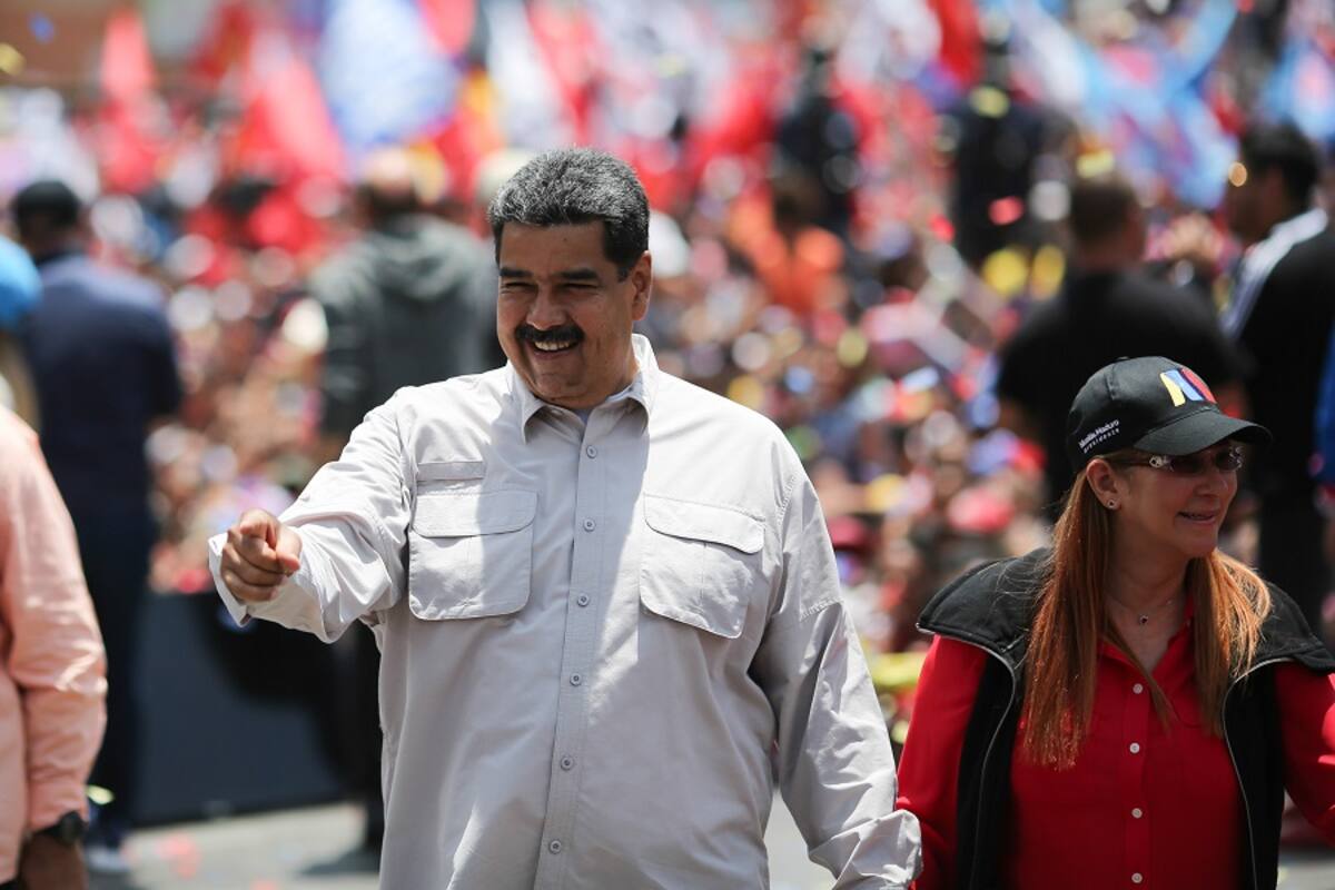 Nicolás Maduro, presidente de Venezuela. //EFE