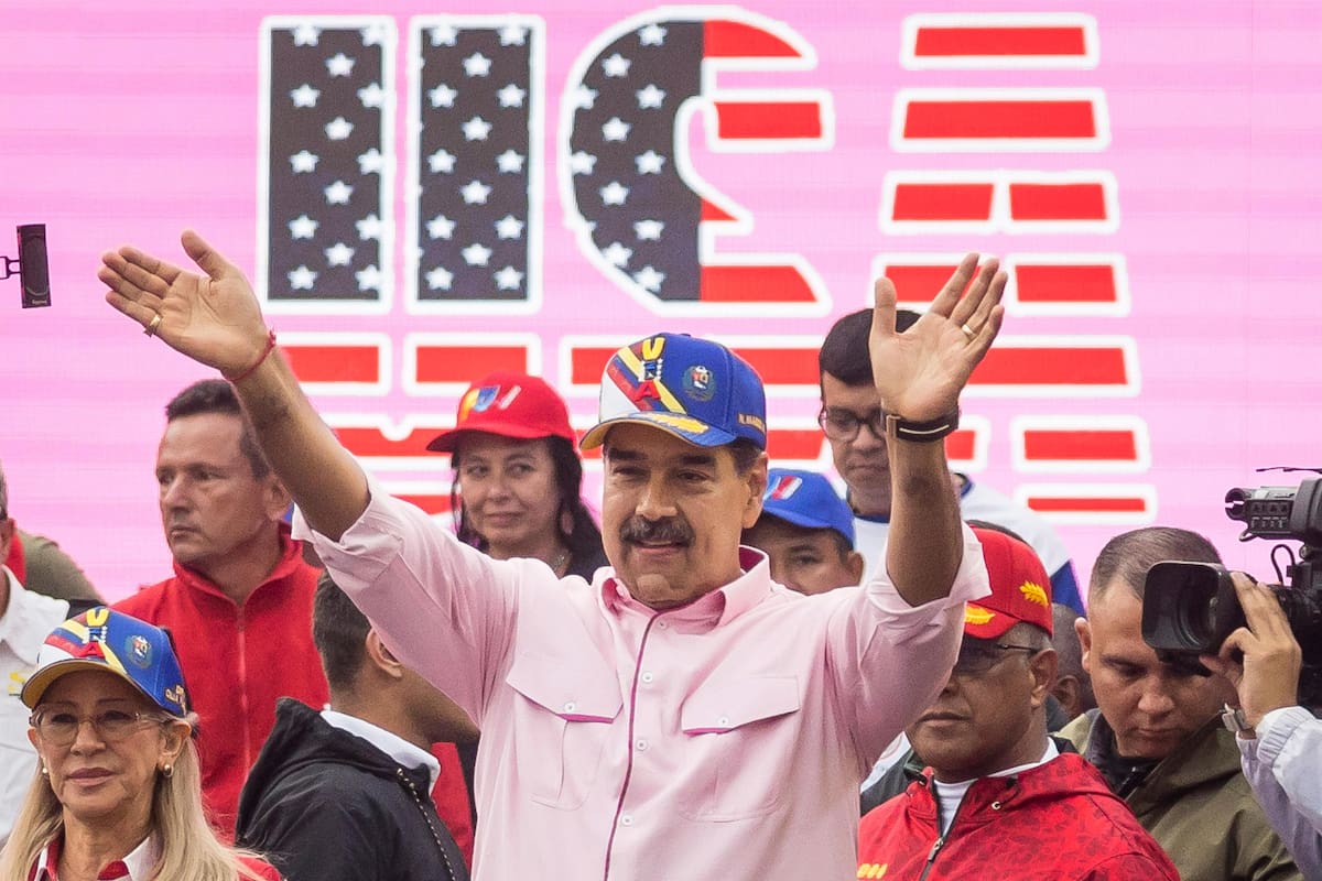 Nicolás Maduro, presidente de Venezuela. // Foto: EFE