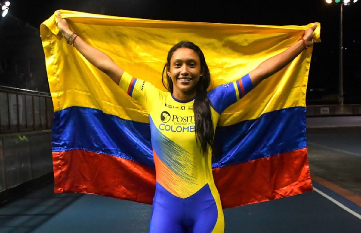 Mafe Timms, campeona mundial de patinaje una vez más. //Cortesía