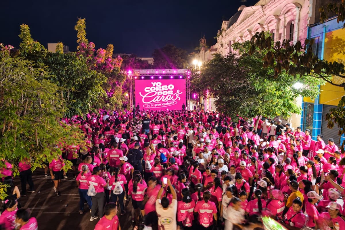 ¡Magdalena se vistió de rosa! Más de 5 mil personas corrieron por Caro y las luchan contra el cáncer de mama