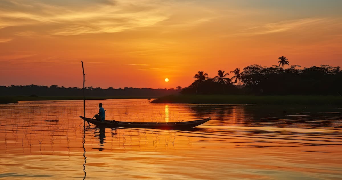 El municipio de Magangué es un puerto fluvial y comercial del departamento de Bolívar // 123rf.