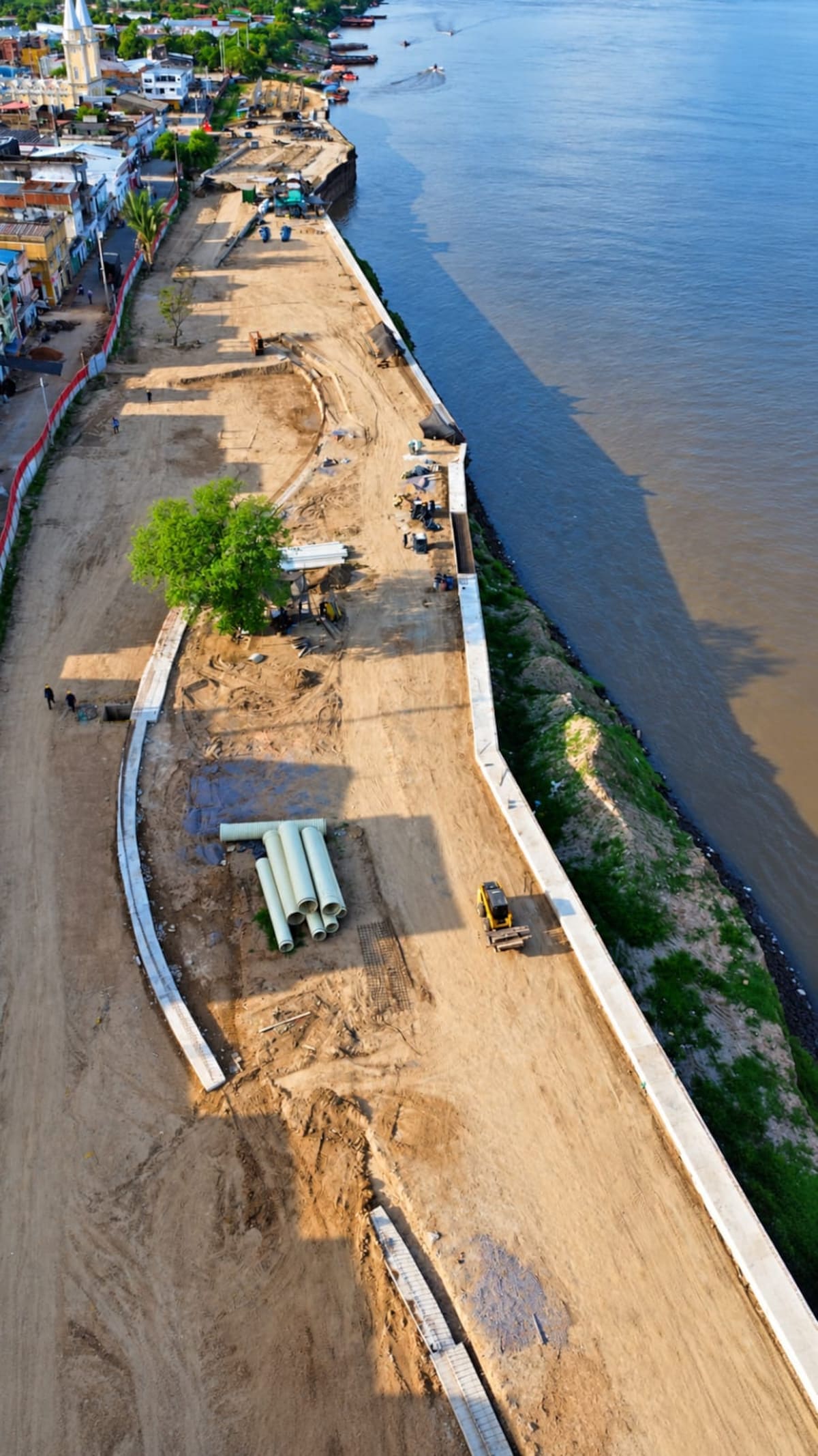 Magangué recuperará su conexión con el río con el Malecón de Todos. // Foto: cortesía - Gobernación de Bolívar
