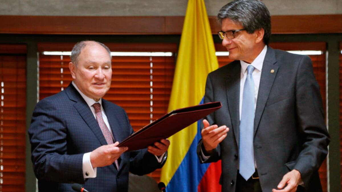 Magistrado Antonio José Lizarazo, finaliza su mandato en la Corte.// Foto: cortesía.