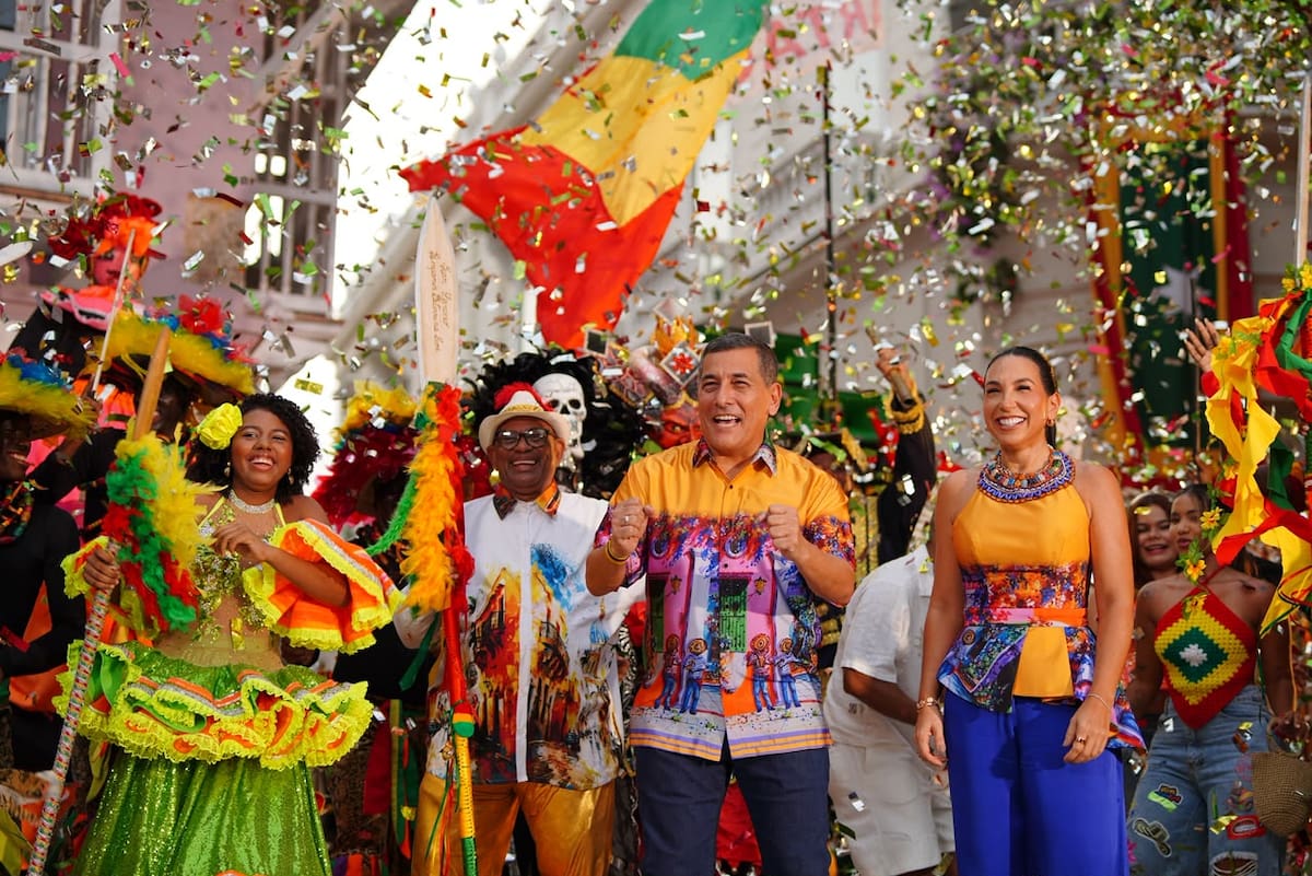 Maía, voz oficial de las Fiestas de Independencia de Cartagena. //Foto: cortesía Alcaldía.