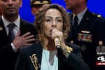 Video: Maía interpretó el Himno Nacional en la posesión de Abelardo De La Espriella