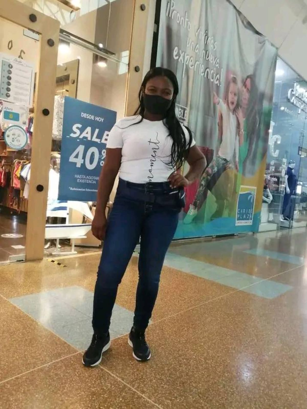 Mailet Inés Cuevas Zúñiga, la mujer que balearon en un atentado perpetrado por sicarios contra su hijo en la noche del pasado 7 de febrero en el barrio El Reposo.