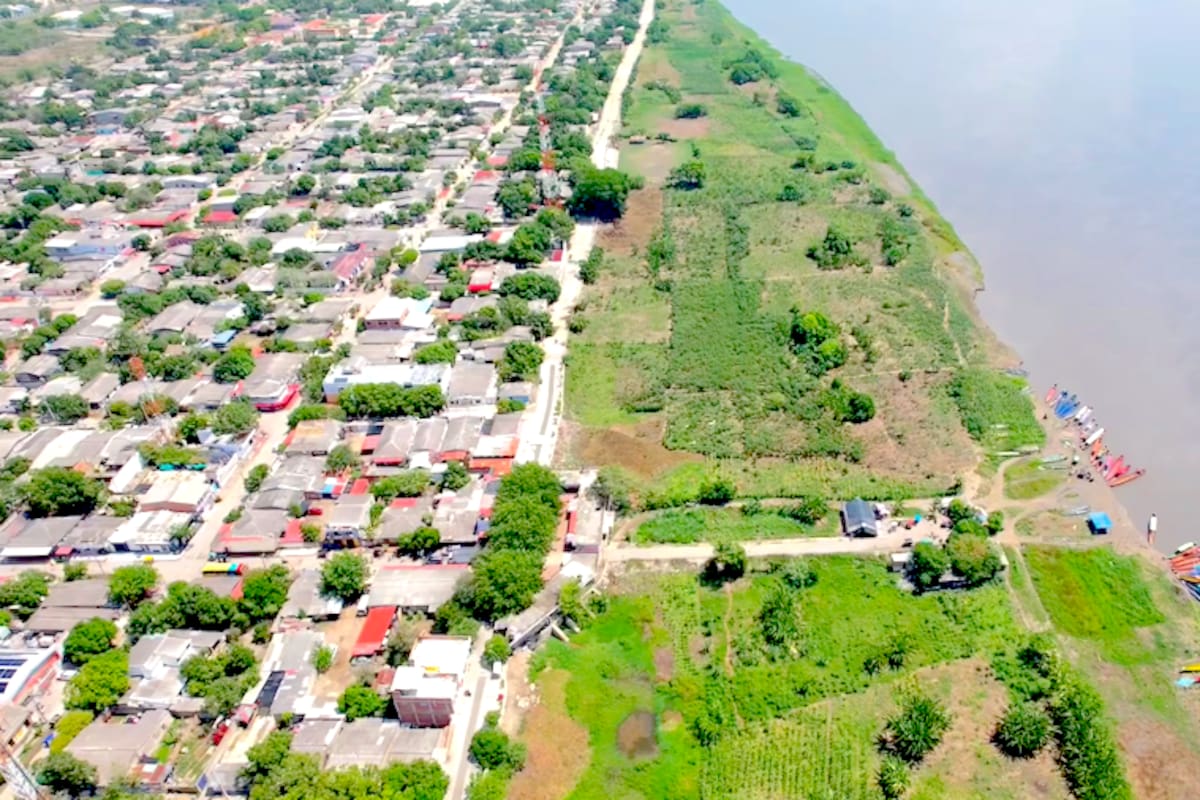Así va la construcción del Malecón Bicentenario en Suan, Atlántico